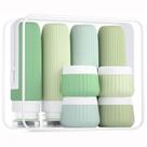 Garrafas de viagem Mrsdry, pacote com 8, 90 ml com bolsa transparente de silicone