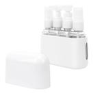 Garrafas de viagem Skycase 4 em 1 à prova de vazamentos, recarregáveis, 250 ml Garrafas de viagem Skycase 4 em 1 à prova de vazamentos, recarregáveis, 250 ml