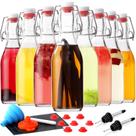 Garrafas de vidro AOZITA 250mL Swing Top para fermentação, pacote com 8 Garrafas de vidro AOZITA 250mL Swing Top para fermentação, pacote com 8