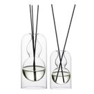 Garrafas difusoras Reed GalDal Empty Glass com 16 palitos pretos
