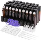 Garrafas rolantes ULG 10mL de vidro âmbar com bolas de aço inoxidável