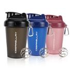 Garrafas Shaker CREAWELLAY 500 ml, pacote com 3 alças, sem BPA