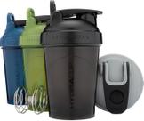 Garrafas Shaker Hydra Cup ProFlow 600 ml, pacote com 4 unidades, sem BPA