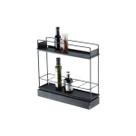Garrafeiro Deslizante Porta Garrafas/Latas Preto Master Schm