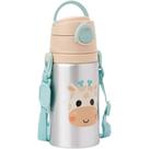 Garrafinha Buba Aluminio C/Canudo Zoo Girafa 450ml Garrafinha Buba Aluminio C/Canudo Zoo Girafa 450ml