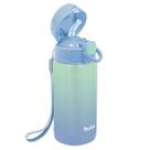 Garrafinha Copo Térmico Parede Dupla 400ml 3+ Baby Buba Cor:Azul