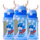 Garrafinha De Água Infantíl Anti Vazamento P/ Crianças 600ml Com figurinhas