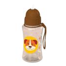 Garrafinha de água infantil squeeze bico de silicone meus melhores amigos 400ml