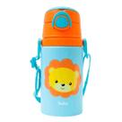 Garrafinha De Alumínio Animal Fun Squeeze Leao Buba Baby