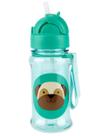 Garrafinha Flip com canudo Skip Hop 355ml 12m Cachorro Pug