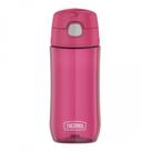 Garrafinha Garrafa plástica Thermos Veneza 470ml Rosa