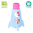Garrafinha Infantil Agnes Garrafa Foguete 320 ml Escolar
