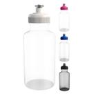 Garrafinha Plástica 500ml Água, Sucos, Shake Fitness Academia Escola Squeeze Infantil