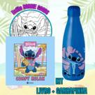 Garrafinha Stitch De Agua Suco Academia Squeeze Disney