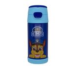 Garrafinha Térmica com Canudo 300ml Chase Click Zona Criativa Garrafinha Térmica com Canudo 300ml Chase Click Zona Criativa