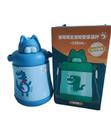 Garrafinha Termica Fofa Dino Com Alca 330 Ml