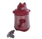 Garrafinha Termica Fofa Dino Com Alca 330 Ml