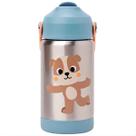 Garrafinha Térmica Inox Parede Dupla Canudo Cachorro - Buba Garrafinha Térmica Inox Parede Dupla Canudo Cachorro - Buba
