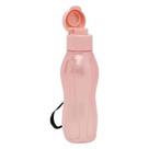Garrafinha Tuppeware cor Rosé 310 ml com cordinha Garrafinha Tuppeware cor Rosé 310 ml com cordinha