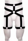 Garter masculino cinta liga sexy figurino harness arreio de perna