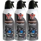 Gás comprimido Cleaning Duster Falcon Dust-Off, 300 ml, pacote com 3