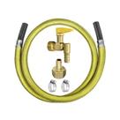 Gás Kit Instalação Fogão E Cooktop Com Registro Corta Fogo 90 1,5m- Roco Gás Kit Instalação Fogão E Cooktop Com Registro Corta Fogo 90 1,5m- Roco