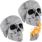 Gas Log Jmofo imitou crânio humano para lareiras internas/externas Gas Log Jmofo imitou crânio humano para lareiras internas/externas