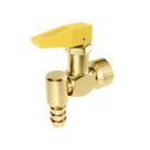 Gás Registro Corta Fogo 1/2 Bsp (e) X 3/8 Tm 90º Pressão 7,0 Bar - Roco