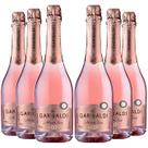 Gaseificado Sem Álcool Garibaldi Moscato Rose - 750mL - Nacional - 06 unidades