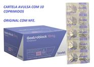 Gastro block 10mg cartela com 10 comprimidos biovet