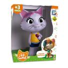 Gata Milady Personagem Desenho 44 Gatos Boneca Vinil Macio - Samba Toys