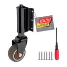 Gate Caster SuCaster de 2 polegadas para portão de madeira com capacidade de 36 kg