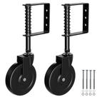 Gate Caster TIBEGOLD 5, carregada por mola, capacidade de 100 kg, preto, 2 unidades