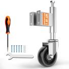 Gate Casters Homhoo Spring Loaded 4” Heavy Duty (pacote com 2)