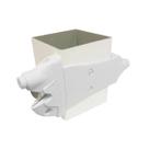 Gate Latch Safetech Hardware ViperX5-5 reversível 5" branco