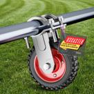 Gate Wheel Sucaster para porta de tubo de metal com 32-57 cm OD 200 kg