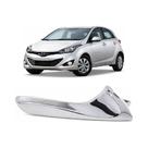Gatilho interno de maçaneta Hyundai HB20 2012 até 2019 cromado - direito