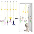 Gatinho de pássaro retrátil com porta suspensa Mitubati da Cat Toys (pacote com 6) Gatinho de pássaro retrátil com porta suspensa Mitubati da Cat Toys (pacote com 6)