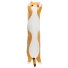 Gato Bege Comprido Pede Colo 66cm - Pelúcia