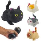 Gato de Apertar Squishies Angry Cat Anti-stress 9Cm