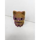 Gato decorativo miniatura em impressão 3d enfeite colecionável decoração colorida