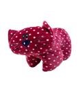 Gato Vermelho Pintas Brancas 30cm - Pelúcia