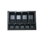 Gaveta Bandeja Porta Notas Moedas Dinheiro Cédulas 36x24cm 12191 Preta Magnum Industrial