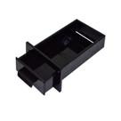 Gaveta Cinzeiro Lareira Chapa De Aço Preta Popular 38x22x6cm