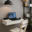 Gaveta Compacta Suspensa para escritorio MDP MDF 60cm Maquiagem
