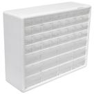 Gaveta de armazenamento Akro-Mils Armário de plástico de 44 gavetas 51x15x41cm