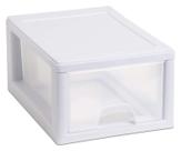 Gaveta de armazenamento Sterilite 20518006PK2 Sackable Plastic x2 White