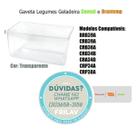 Gaveta de Legumes Original Brastemp e Consul - Modelos BRA34, CRB36, CRD35 e CRG - Cesto de Hortifrúti