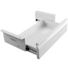 Gaveta embaixo da mesa VIVO DESK-AC03A-W 16 polegadas em aço branco
