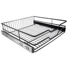 Gaveta Fruteira Deslizante Preta 570x110x450mm 2473 Jomer